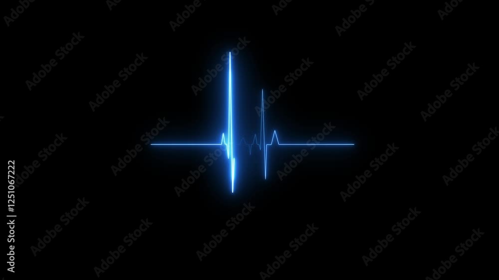 neon ecg line animation video on black background. Heart beat. Electrocardiogram. One pulse line. ECG heartbeat monitor, ECG monitor, Heart beating and pumping, medical abstract animation, neon ecg line animation video on black background. Heart beat. Electrocardiogram. One pulse line. ECG heartbeat monitor, ECG monitor, Heart beating and pumping, medical abstract animation,