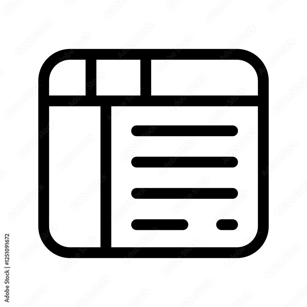 Web Icon Vector Symbol Design Illustration