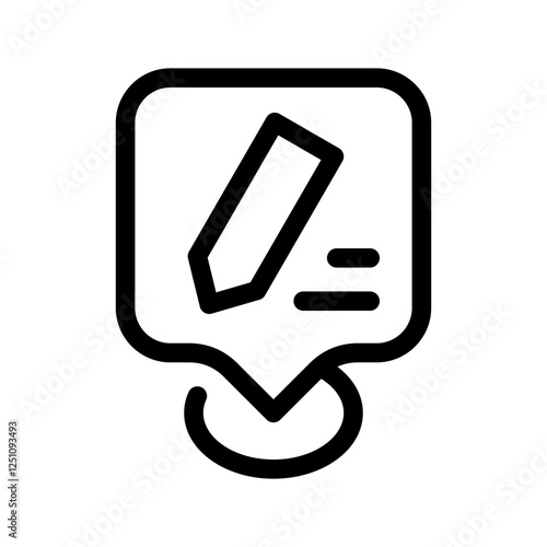Review Icon Vector Symbol Design Illustration