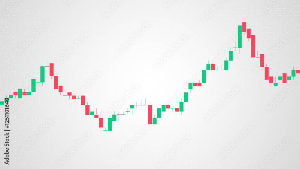 Stock Market Growth Illustration with Increasing Graph Going Up. Stock Market Crash Illustration with Decreasing Graph Going Down. Stock Market Growth Illustration with Increasing Graph Going Up. Stock Market Crash Illustration with Decreasing Graph Going Down.