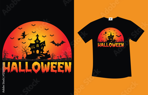 Halloween t shirt design