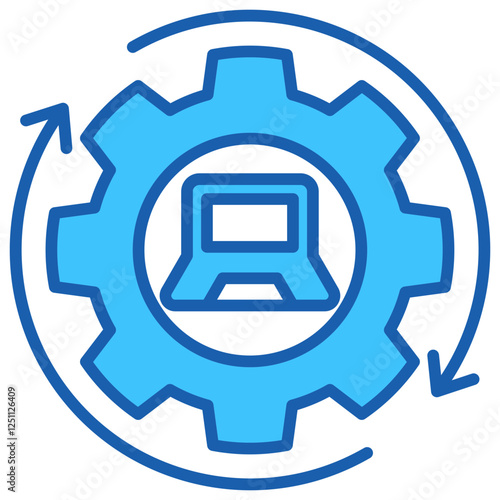 Work Process Icon