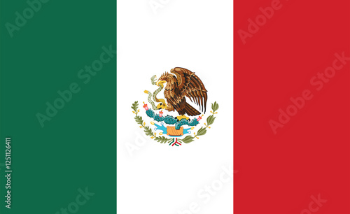Mexico Flag, Original File Respect