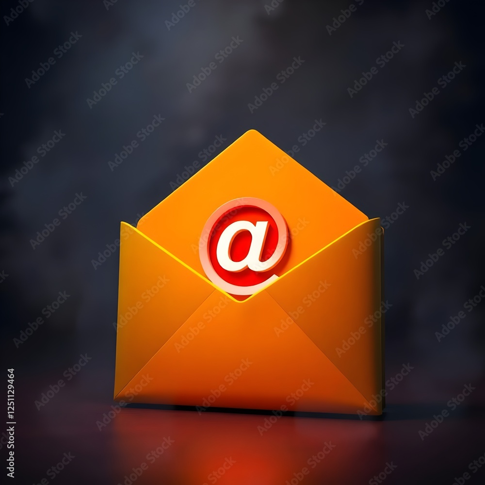 Email Icon in Open Envelope - High-Quality Digital Communication Symbol for Email Marketing, Messaging, and Online Correspondence Email Icon in Open Envelope - High-Quality Digital Communication Symbol for Email Marketing, Messaging, and Online Correspondence