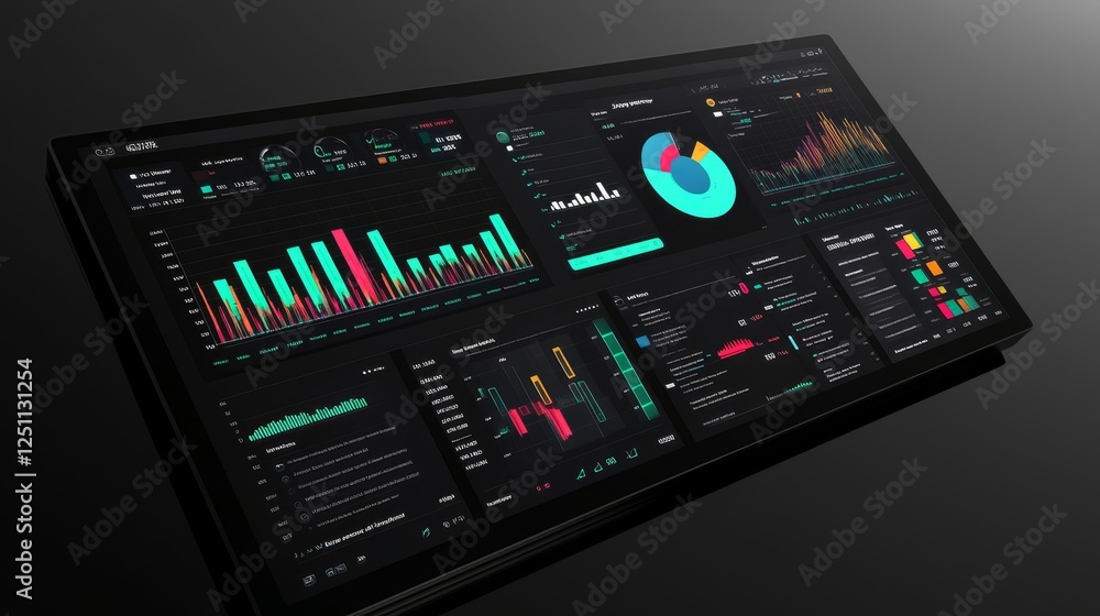 KPI Business Analytics Data Dashboard. Analyst, KPI Business Analytics Data Dashboard. Analyst,