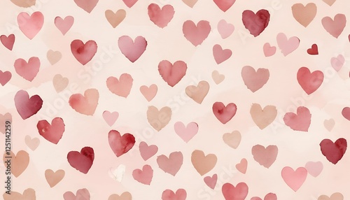 Wallpaper Mural Minimalist Valentine's paper texture background in pastel pink and beige Torontodigital.ca