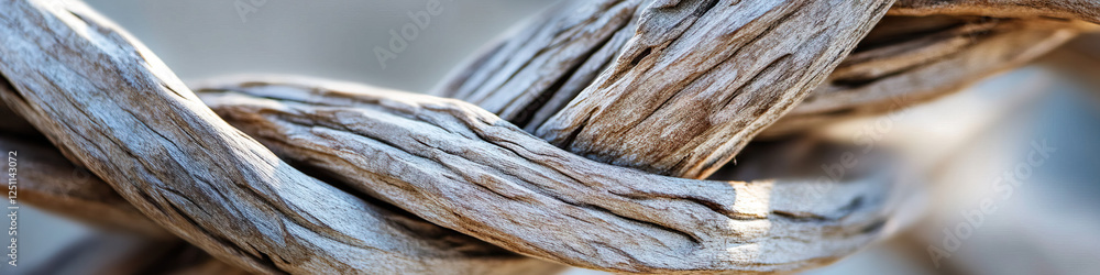 Fototapeta premium Interwoven Driftwood Texture