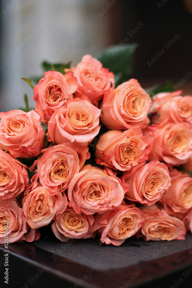 Naklejka premium Bouquet of Roses