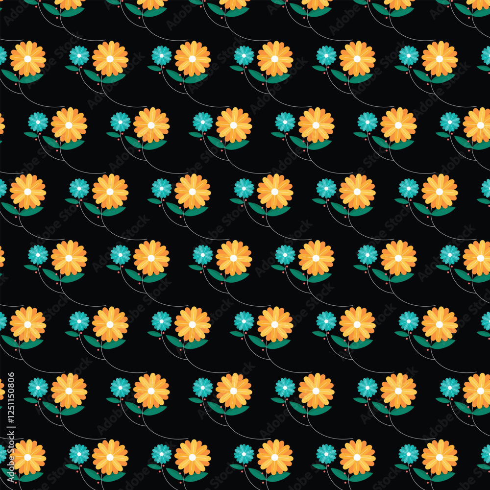 seamless pattern with flowers seamless pattern with flowers