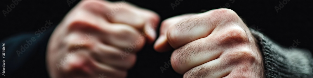 Close-up Photograph of Two Clenched Fists Close-up Photograph of Two Clenched Fists