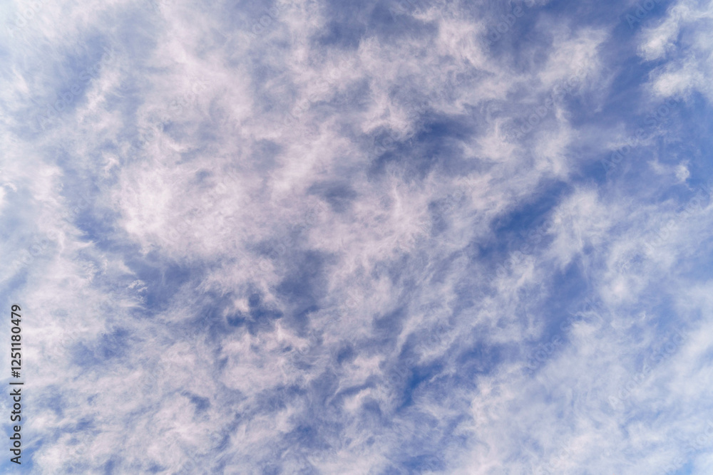 冬空に広がる薄雲 冬空に広がる薄雲