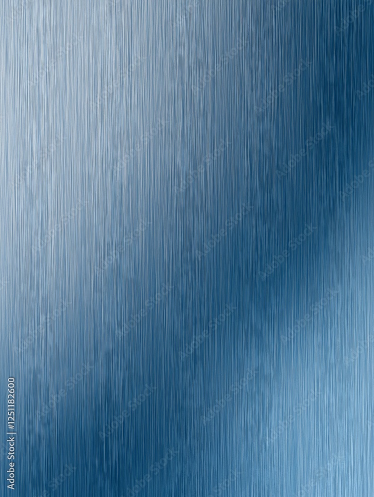 Obraz premium Brushed Steel Blue Texture Background - Abstract blue brushed metal texture background, perfect for web design or presentations. Clean and modern.