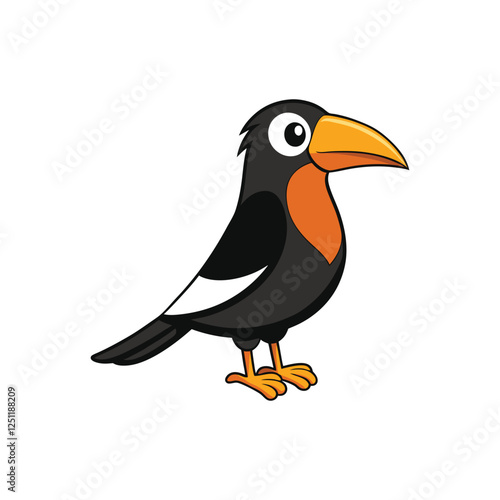 grosbeak bird .eps