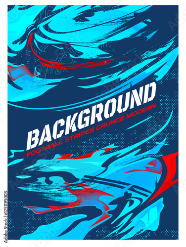 sublimation t shirt jersey design liquid aqua design pattern blue red abstract sports wear brush vector grunge lava marble ocean pattern illustration paint stain background