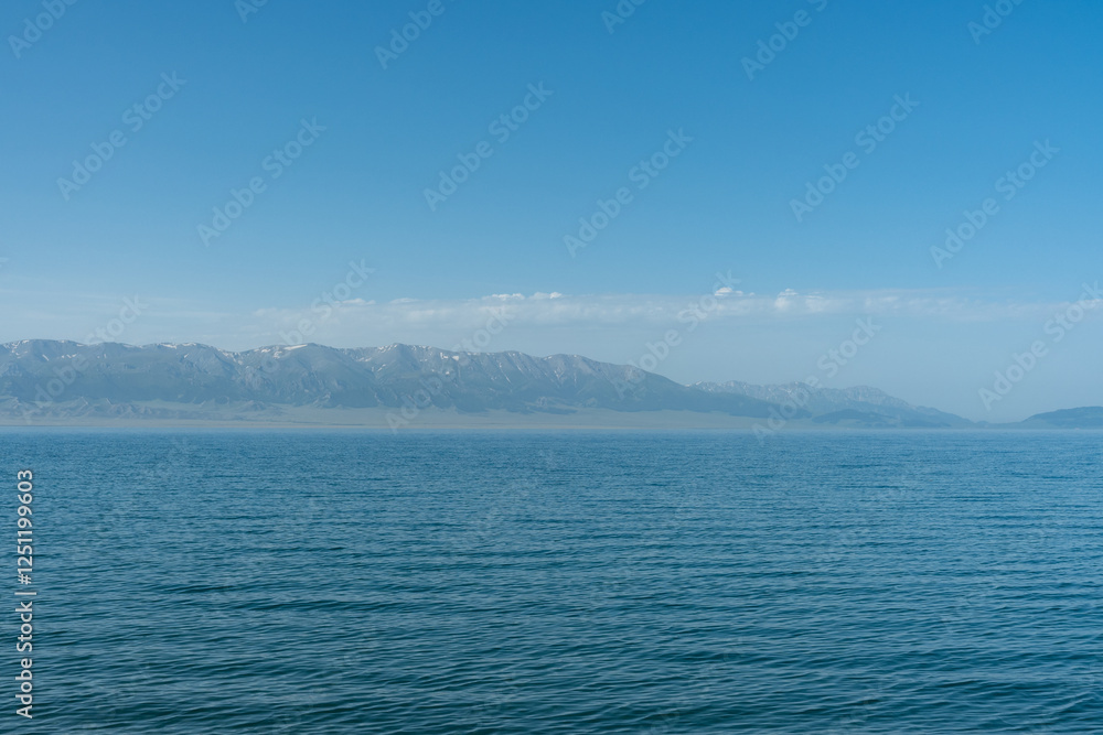 Bortala Sailimu Lake Scenic Area, Xinjiang Uygur Autonomous Region, China Bortala Sailimu Lake Scenic Area, Xinjiang Uygur Autonomous Region, China