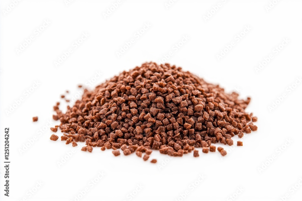 Rice brown isolated on white background. Rice brown isolated on white background.