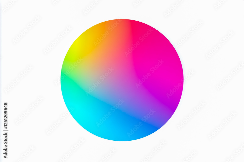 Colorful gradient background with a soft circular shape, vector illustration isolated on a white background. Colorful gradient background with a soft circular shape, vector illustration isolated on a white background.