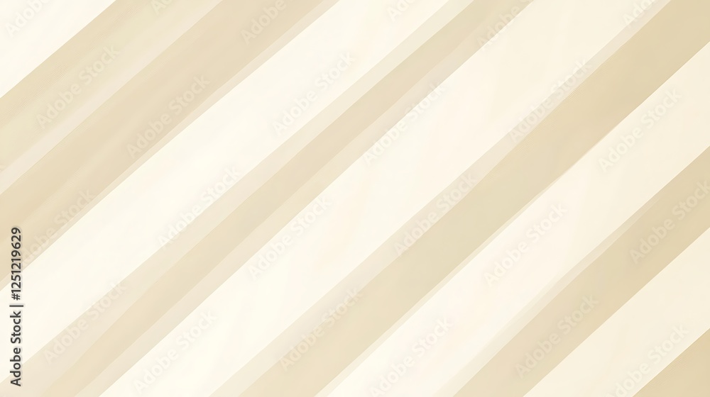 Obraz premium Abstract Beige Diagonal Stripes Background Design