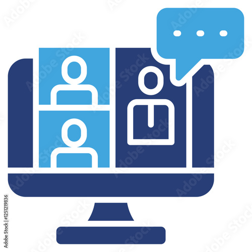 Online Meeting Icon