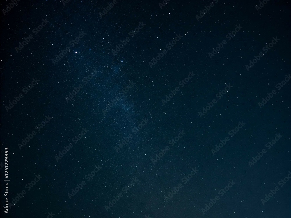 Fototapeta premium Night Sky with Stars and Milky Way – Cosmic Background