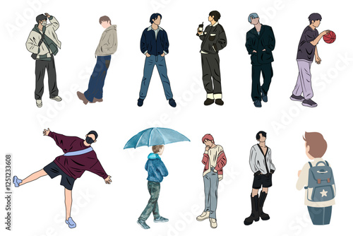 business people collection