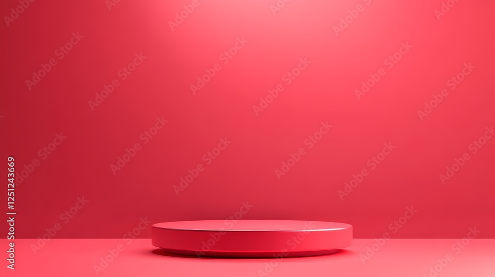 3D Empty Podium Valentines Day Heart Shapes - Red 3D of an empty podium, perfect for product display or Valentine's Day themed designs. Symbolizes love, romance, celebration, presentation 3D Empty Podium Valentines Day Heart Shapes - Red 3D of an empty podium, perfect for product display or Valentine's Day themed designs. Symbolizes love, romance, celebration, presentation