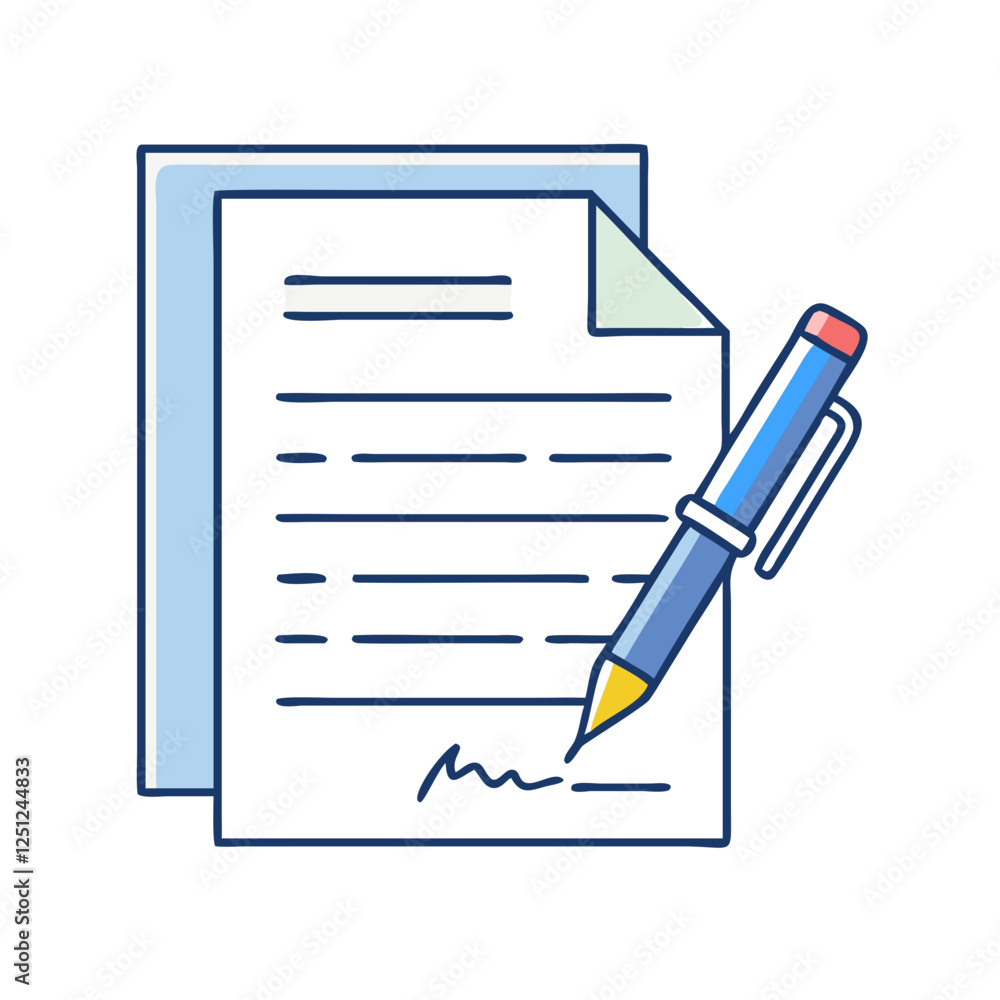 pen signing document icon, pen signing document vector illustration-simple illustration of pen signing document. perfect for pen signing document logos and icons pen signing document icon, pen signing document vector illustration-simple illustration of pen signing document. perfect for pen signing document logos and icons