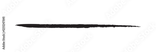 line brush grunge underline shapes