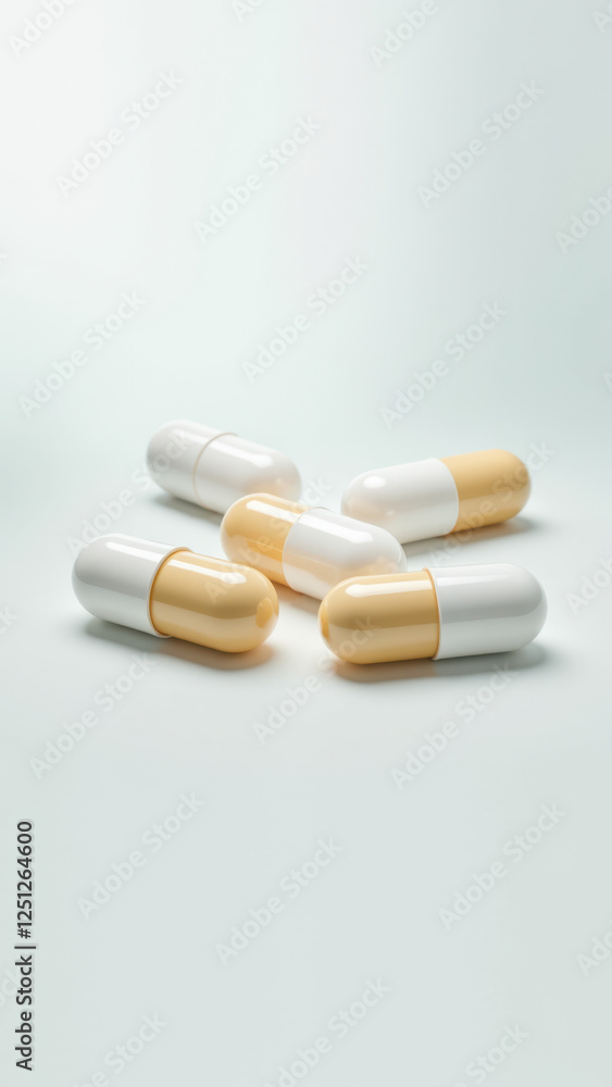 An assortment of semaglutide pills on a grey background with a fading effect. An assortment of semaglutide pills on a grey background with a fading effect.