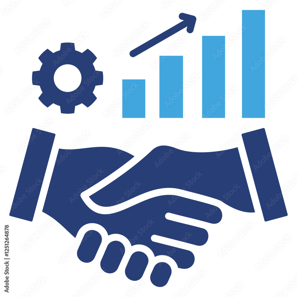 Obraz premium Business Relationship Icon