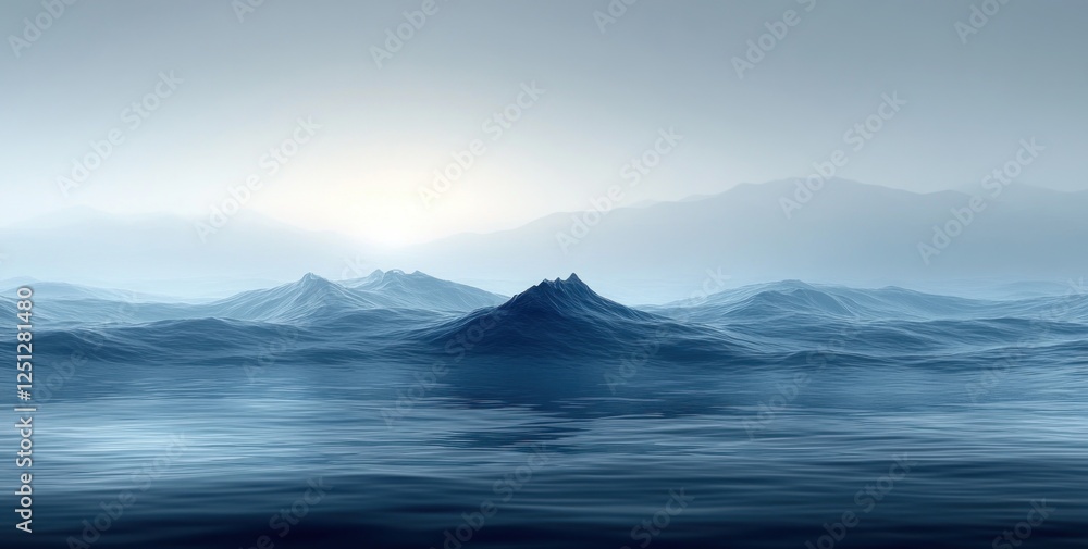 Soft Blue Gray Gradient Abstract Background with Grainy Texture and Calm Atmosphere Soft Blue Gray Gradient Abstract Background with Grainy Texture and Calm Atmosphere