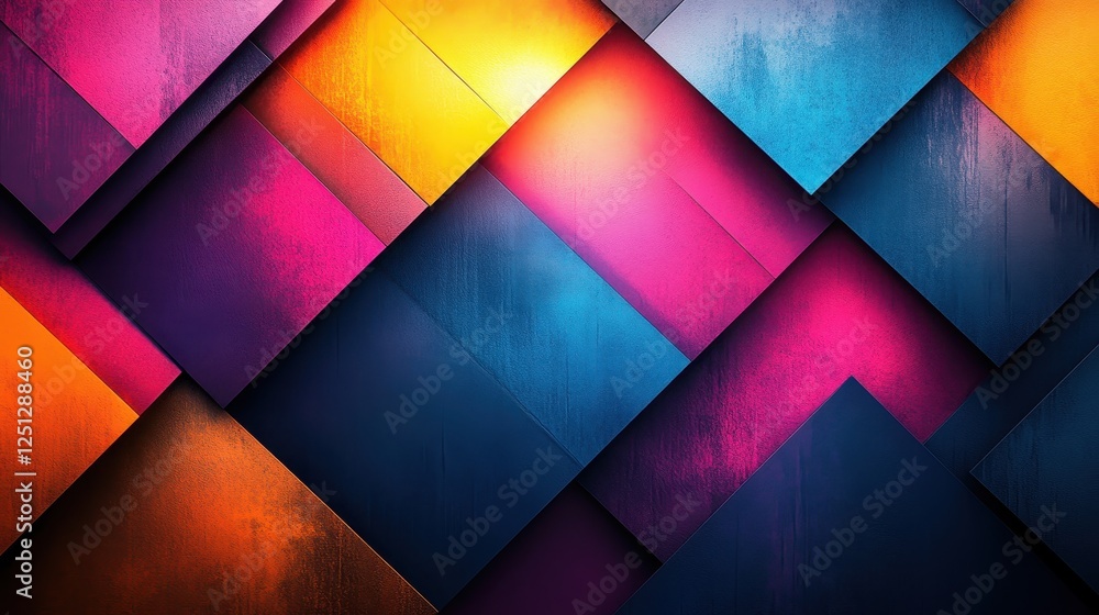 Abstract colorful squares background design Abstract colorful squares background design