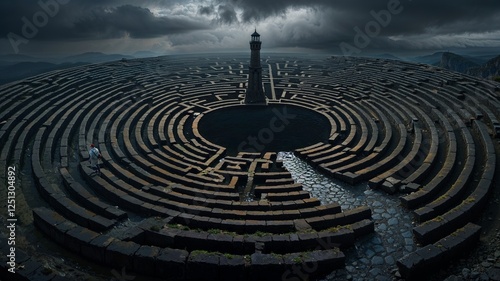 nfinite Horizon: Floating Glass Villages Above Clouds with AI-Guided Solar Drones