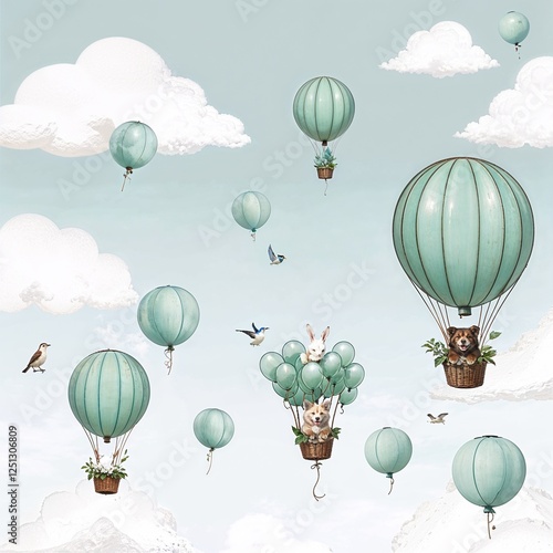 nfinite Horizon: Floating Glass Villages Above Clouds with AI-Guided Solar Drones