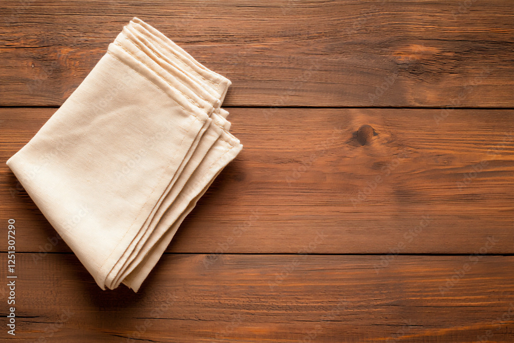 P A simple design of a reusable cloth napkin P A simple design of a reusable cloth napkin