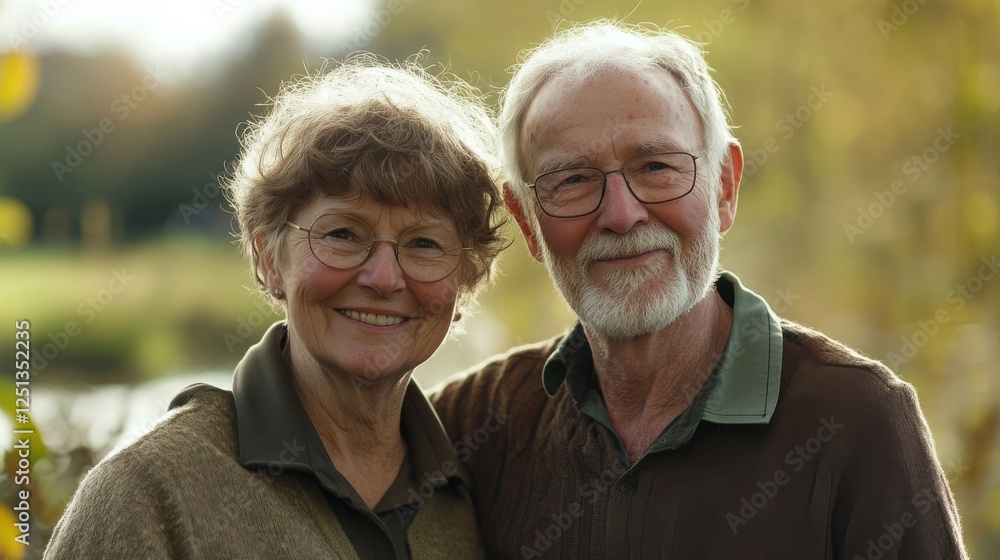 Smiling senior couple with exercise mats standing at park, positive mature man embracing his elderly wife after fitness or yoga class in nature. Wellness and healthy lifestyle on retirement Smiling senior couple with exercise mats standing at park, positive mature man embracing his elderly wife after fitness or yoga class in nature. Wellness and healthy lifestyle on retirement