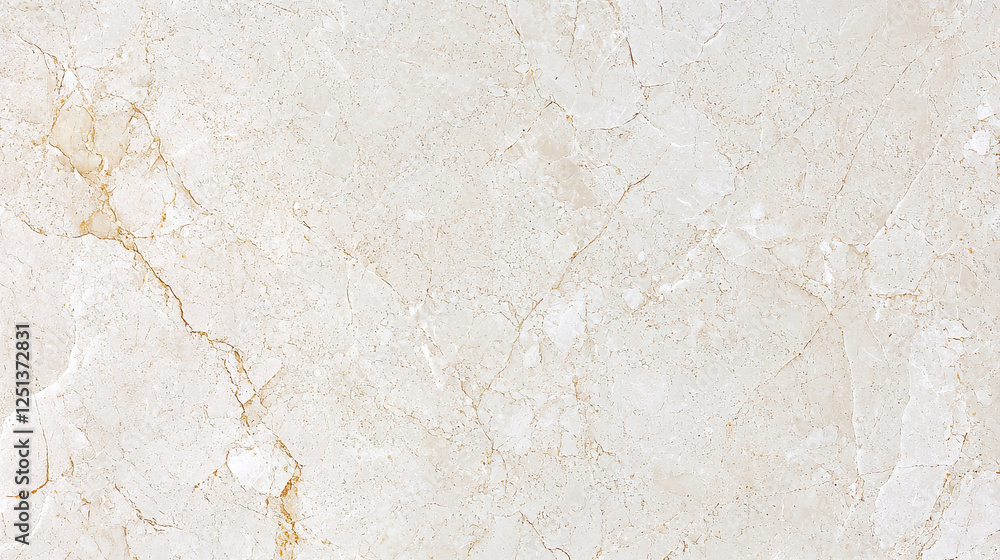 Fototapeta premium Smooth white marble texture with subtle veins and polished finish