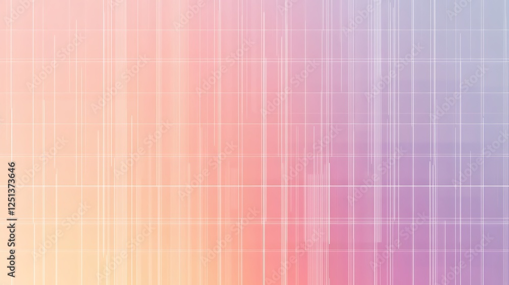 Fototapeta premium Abstract Pastel Grid Pattern Design Background