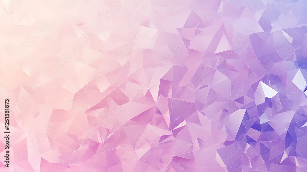 Abstract Pink and Purple Triangular Pattern Background