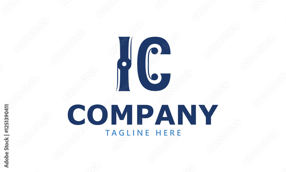IC I ic initial logo | initial based abstract modern minimal creative logo, vector template image. luxury logotype logo, real estate homie logo. typography logo. initials logo IC I ic initial logo | initial based abstract modern minimal creative logo, vector template image. luxury logotype logo, real estate homie logo. typography logo. initials logo