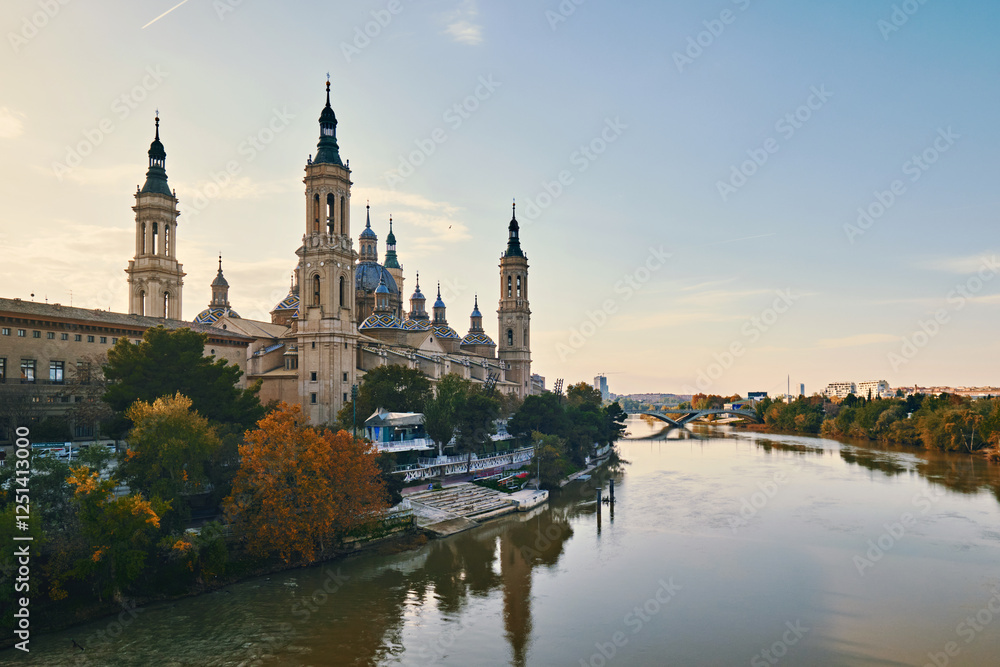 Basilica of Our Lady of the Pillar, Zaragoza, Spain Basilica of Our Lady of the Pillar, Zaragoza, Spain