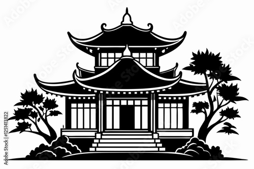 japanese temple in japan