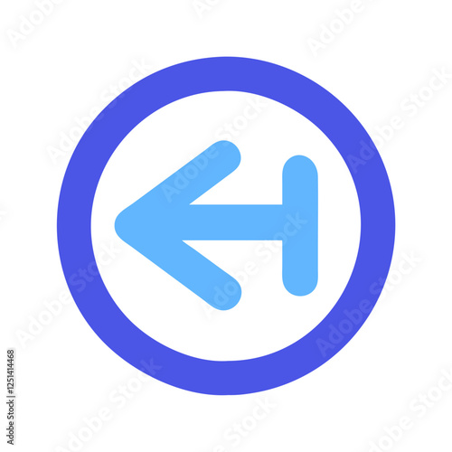 Back, Astern, Backwards Icon