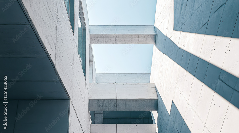 Obraz premium Minimalist Architectural Structure – Variant 3