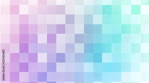 Abstract Pastel Square Gradient Background Design