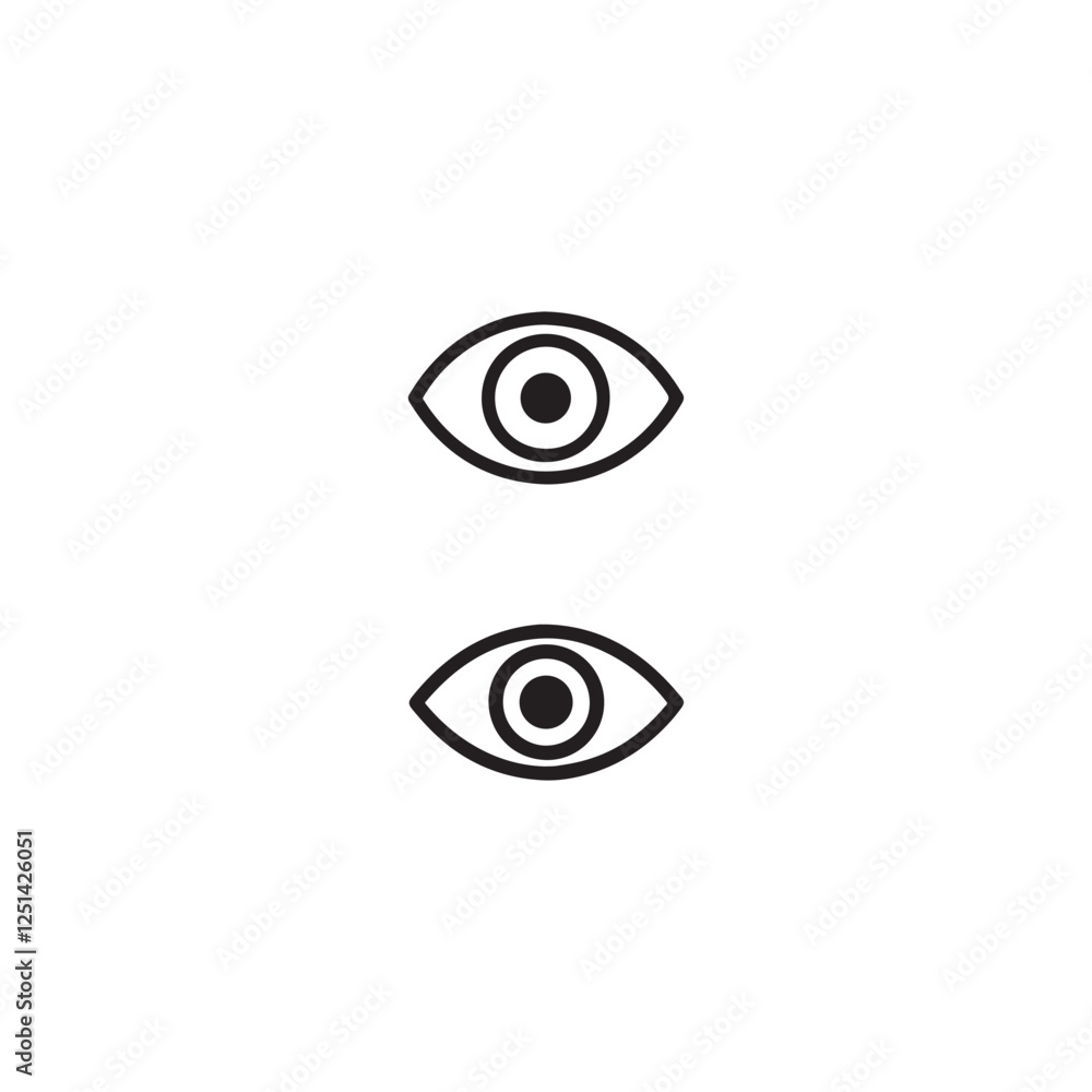 human eye vector illustration human eye vector illustration