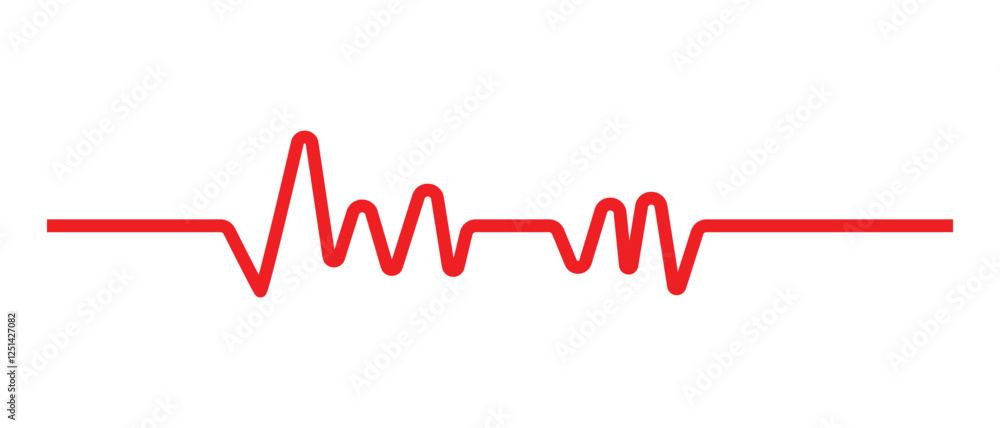 heartbeat line and life line icon, heart and heartbeat line, life line icon on white background. heartbeat line and life line icon, heart and heartbeat line, life line icon on white background.