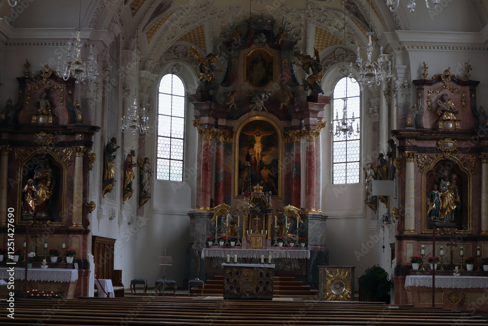Fototapeta premium Kirche, Altar, Glauben, Christlich, 