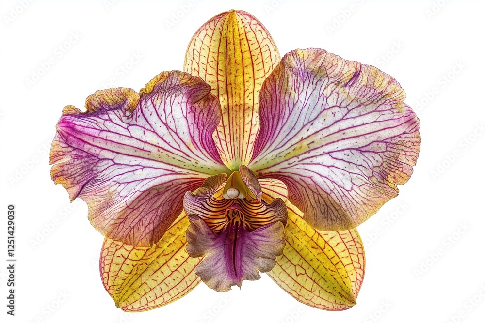 Fototapeta premium realistic photo of a orchid, 3D, high quality