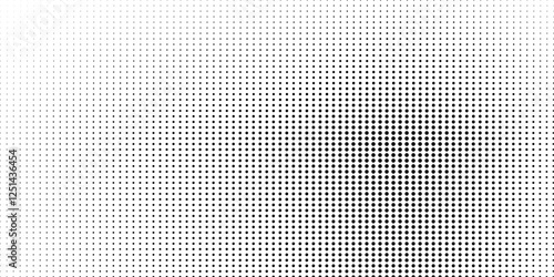 Wallpaper Mural Dotted grid seamless pattern for bullet journal. Black point texture. Black dot grid for notebook paper. Vector illustration on white background. Torontodigital.ca